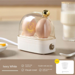 Multifunktsionaalne Elektriline Munakeetja Soojendi Automaatse V&auml;ljal&uuml;litusega Mini Munad Toiduauruti Po&scaron;eerija Hommikus&ouml;&ouml;gi Valmistamise Masin AU valge