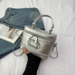 Prantsuse stiilis naiste k&auml;epidemega minikandilised kotid Uus moodne tekstuuriga kott &Scaron;ikk disain mitmek&uuml;lgne naiste ristkeha kott (20cm<Max Length<30cm)