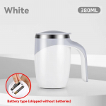 Automaatne segamistassiga kruus Laetav kaasaskantav kohv, elektriline segamine, roostevabast terasest p&ouml;&ouml;rlev magnetiline kodune joogit&ouml;&ouml;riist Battery type