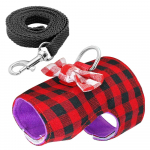 V&auml;ikeste lemmikloomade rakmed ja jalutusrihma komplekt K&uuml;&uuml;liku rakmed jalutusrihma kassipoeg hamstri tarvikud Rakmed tuhkrule merisea harnais lapin S punane