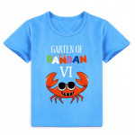 Lapsed Uus saabumine Moodne 3D tr&uuml;kiga Garten of BANBAN tee l&uuml;hikeste varrukatega t-s&auml;rk lastele 160 Heleroosa