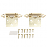 Haagissuvila kapi liigend 1/2 tolli &uuml;lekattega isesulguva kapi hinge riistvara haagissuvilate paadi vannitoak&ouml;&ouml;gi jaoks Black