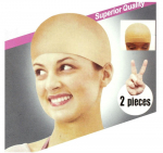 2tk Nailonist kiilasparukas juuksem&uuml;ts, sukadlainer Snood Mesh Stretch beež