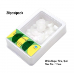 20 tk / pakk Dental Super-Snap Rainbow tehnikakomplekt suuvaigu poleerimiskettad t&uuml;nnikomplekt viimistluss&uuml;steem hambaravi instrument 1 box White 12mm