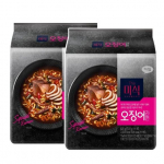 Mishik Squid M&auml;ng Lee Jung Jae Squid Ramen (2 Valikud) 8 Pack