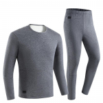 Unisex nutikas soojendusega termopesu &ndash; konstantne temperatuur, k&uuml;lmakindel, saadaval suur suurus XL hall v&auml;rv