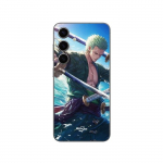 Coque Samsung Galaxy S25 Plus One Piece Roronoa Zoro ep&eacute;e manga anime Maniacase