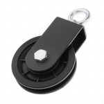 Rihmaratta laager U-soonega vaikne ratas t&otilde;stetreeningseadmetele DIY j&otilde;usaali tross must