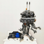 Laos olev Keiserlik Probeing Droiditud Mudel Tellised Loov Idee Detektsioonirobot Ehitusplokid M&auml;nguasjad Lastele Poistele Kingitused