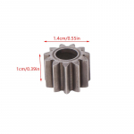Autopesumasina rootori tarvikud 45-seeria &uuml;litugeva 11-hambalise 10Mm14Mm spetsiaalse hammasratta jaoks 1*1.4cm