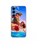 Coque de t&eacute;l&eacute;phone - Disney - Galaxy S24 Plus - Souple - Silicone - Vaiana Maui must