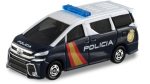 AEON Limited Tomica Toyota Vellfire Hispaania Politsei Spetsifikatsioon Nr.51 black