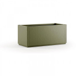 STEFANPLAST Lillepott/Kast ETHICA ristk&uuml;likukujuline 80 cm - 100x43x35 cm - Roheline roheline