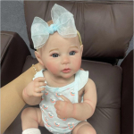 18-tolline Raven t&auml;issilikoonvin&uuml;&uuml;list t&uuml;druk pestav taass&uuml;ndinud beebinukk maalitud elutruude juustega Bebe Reborn m&auml;nguasjad j&otilde;ulukingitus Full Silicone Girl