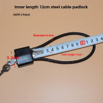 Laiendatud trossiga tabalukk kappide jaoks &ndash; vargusvastane pika tala lukk