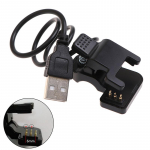 Tw64 68 Smart Watchi jaoks universaalne USB laadimiskaabel laadija klamber, must