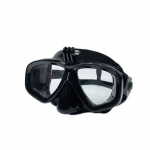 Professionaalne veealune sukeldumismask, sukeldumisprillid sobivad GoPro v&auml;ikesele spordikaamerale, t&auml;ielikult kuivad sukeldumisprillid must