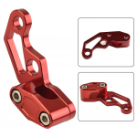 Alumiiniumist mootorratta &otilde;litoru kaabliklamber pidurikaabli toruklambrid punane