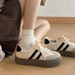 FASHION SHOES Meeste hingavad sporditossud Sportlikud jooksujalatsid naiste v&auml;litennise j&otilde;usaali treener 35 beež