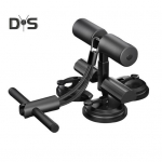 Sit-up'i abivahendi latt koos takistuskummiga siseruumides k&otilde;hu s&uuml;valihaste treenimiseks, iminappadega sit-up'i jalahoidja, kodune j&otilde;usaali treeningvarustus must