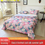 A-t&uuml;&uuml;pi j&auml;&auml;siidist suvetekk: Lahe, tr&uuml;kitud, konditsioneer, masinpestav, &otilde;huke 100x150cm Kids (random color)