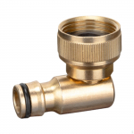Garden Hose Tap Connector Reel Swivel Elbow Easy to Install Adapter Quickly Connect for