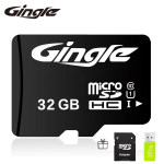 Micro SD kaart SD TF kaart m&auml;lukaart Class10 m&auml;lukaart 32G 128G 256G 512G microSD A1 A2 U3 V30 UHS-1 C10 SDHC SDXC + kaardilugeja SD adapter 【Gingle】TF/32GB