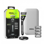 Gillette Labs S&uuml;gavpuhastav seebikarp Komplekt (K&auml;epide + 5 tera + alus + plekk&uuml;mbris)