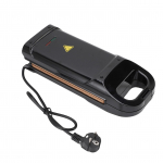 Churro valmistaja 850W mittenakkuv kattega kahepoolne kuumutus lihtne puhastada vahvlipulkade valmistamise masin jaoks EU Plug