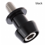 1 tk alumiiniumsulamist mootorratta CNC 10 mm &otilde;&otilde;tshoova p&ouml;&ouml;rdehoova poolid, liugurid must