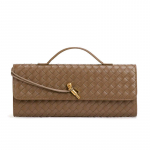Isikup&auml;rastatud ja k&otilde;rgekvaliteediline kootud &otilde;htus&ouml;&ouml;gikott, elegantne k&auml;eshoitav &otilde;lakott naistele, vintage horisontaalne baguette-kott, vabaaja crossbody-kott