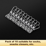 20/10/8 tk Rannar&auml;tikuklambrid Metallist tugevad tuulekindlad riidepuud Teki riputusklamber Korduvkasutatav libisemisvastane fikseeritud kuivatusriidel&otilde;ng 01 10pcs