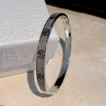 Kolmerealine tsirkooniga teemant t&auml;histaeva k&auml;ev&otilde;ru t&auml;ppisversioon pandlaga versioon moekas paarisk&auml;ev&otilde;ru kingitus 17CM