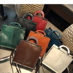 &Otilde;li-vaha t&ouml;&ouml;deldud veisenahast kott Moodne ja elegantne &Uuml;he &otilde;laga naiste kott Mitmek&uuml;lgne crossbody Ehtne nahast k&auml;ekott roheline