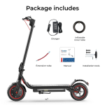 Iscooter W7 Mountain Electric Scooter For Adult 37V7.3Ah Battery 350W Motor E-Foldabe Scooter 8.5 Inch Off-Road Tires Urban commuting EScooter