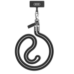 Audi Uniwersalna Smycz Do Telefonu 120Cm 6Mm Crossbody Czarny/Black Au-Cbl8-R8/D1-Bk