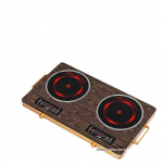 K&otilde;rge v&otilde;imsusega 3500W kahe p&otilde;letiga nutikas elektri-keraamiline pliit Single Ceramic Burner