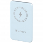 Verbatim Powerbank Indukcyjny `N` Go 15W5000Mah Wireless Magnetic Niebieski/Blue 32242