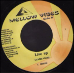 7-tolline plaat CLAIRE ANGEL - Live Up STC40 Mellow Vibes 2007 Jamaica Reggae, Ska & Dub Kasutatud