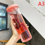 Plastikust veepudel, kaasaskantav koos &otilde;lgedega Puuviljat&otilde;mmis teemahla tass Fitness Sport v&auml;litingimustes reisipudelid veekeetja l&auml;bipaistev