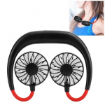 Mini ventilaator - Cikonielf - Kaasaskantav - USB laetav - 3 kiirust - Must