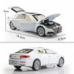 Volkswagen Arteon CC Sportkupee Simulatsioon Diecast- ja M&auml;ngus&otilde;idukid Heli ja Valgus Tagasit&otilde;mmatav Auto 1:32 sulamist mudeli kingitused lastele