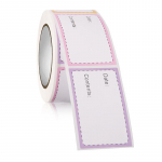 250 tk/rull isekleepuv s&uuml;gavk&uuml;lmik k&uuml;lmkapp toiduainete s&auml;ilituspaberist kleebiskleebised valged kuup&auml;evakleebised kodus s&auml;ilitamiseks.