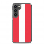 Coque T&eacute;l&eacute;phone &ndash; Samsung &ndash; Galaxy S23 Plus &ndash; Drapeau de l'Autriche &ndash; Supp &ndash; Mitmev&auml;rviline