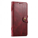 Klassikalised rahakoti klapp ehtsast nahast &uuml;mbrised iPhone 16 15 14 Plus 13 12 11 Pro Xs Max X Xr jaoks, magnetiline raamatu klapp telefoni katte &uuml;mbris For iPhone 15 punane