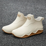 Vihmajalatsid meestele naistele libisemisvastased vihmavee kahlamissaapad 39 beež