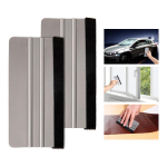 PROTEALL Kaabits Kile Pealekandmine Aknakile Klaas Autokile Kriimustuskindel Kummist Kaabits Autokile Paigaldamine 8x15cm hall v&auml;rv