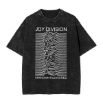 Joy Division T-s&auml;rk Rockmuusika B&auml;nd Harajuku T-s&auml;rgid L&uuml;hikeste varrukatega Streetwear T-s&auml;rk Suvine Vabaaja O-kaelusega Suured T-s&auml;rgid M