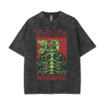 Anime Dorohedoro Kaiman Pesitud Vintage T-s&auml;rk Meestele Gooti Manga Rock T-s&auml;rk Meeste Hip Hop &Uuml;legabariidiline L&uuml;hikeste Varrukatega T-s&auml;rk Streetwear 3XL black