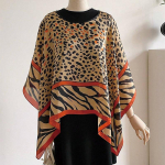 Suurr&auml;tikud, suvised rand, seksikad naiste moeprintid Sifonki p&uuml;ksid, bikiinid, katted lahtised pluus p&auml;ikesekaitse, mugav pont&scaron;o kuum 110-110CM